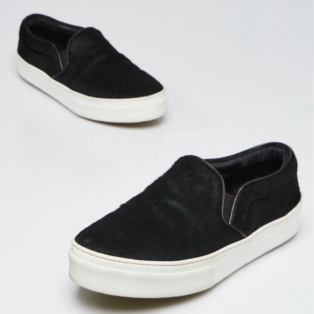 Celine Skate Shoes Pony Hair Black